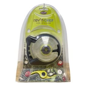 Chef'n Rev'n Chef Herb Food Processor Pull Cord Spin NEW